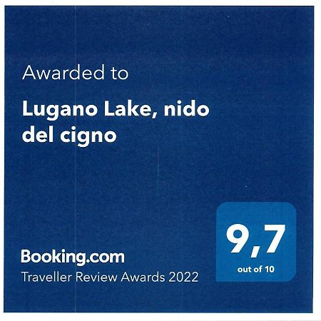 Lugano Lake, Nido Del Cigno Oria  외부 사진